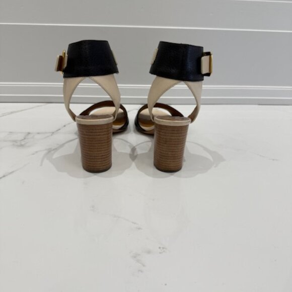 Chloe block colour open toe sandals - Picture 3 of 4